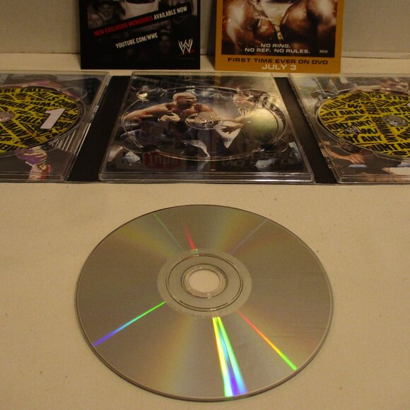 WWE WWF Falls Count Anywhere Wrestling Steve Austin 3 disc DVD Set - Picture 5 of 6